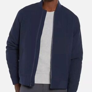Banana Republic Navy Bomber Jacket, Men's Small